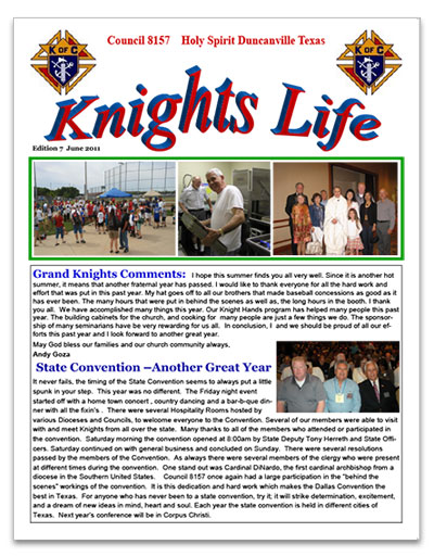 Newsletter 2 Qtr 2011