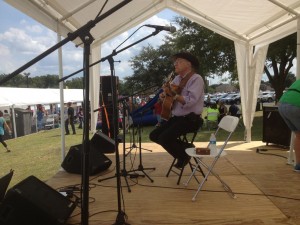 KC Chancellor Tom Greco performs at the festival